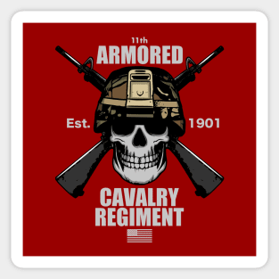 11th Armored Cavalry Regiment Sticker